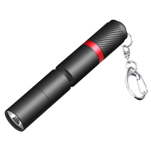 Super Small Mini LED Flashlight, Ultra Bright Pen Light with Key Chain Best EDC Flashlight for Gift, Camping, Outdoor, Emergency