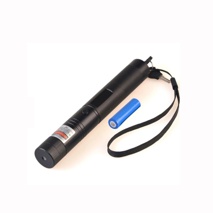 Multi Functional Outdoor 303 Starry 18650 Aluminum Zoom Rechargeable Green Led Laser Flashlight