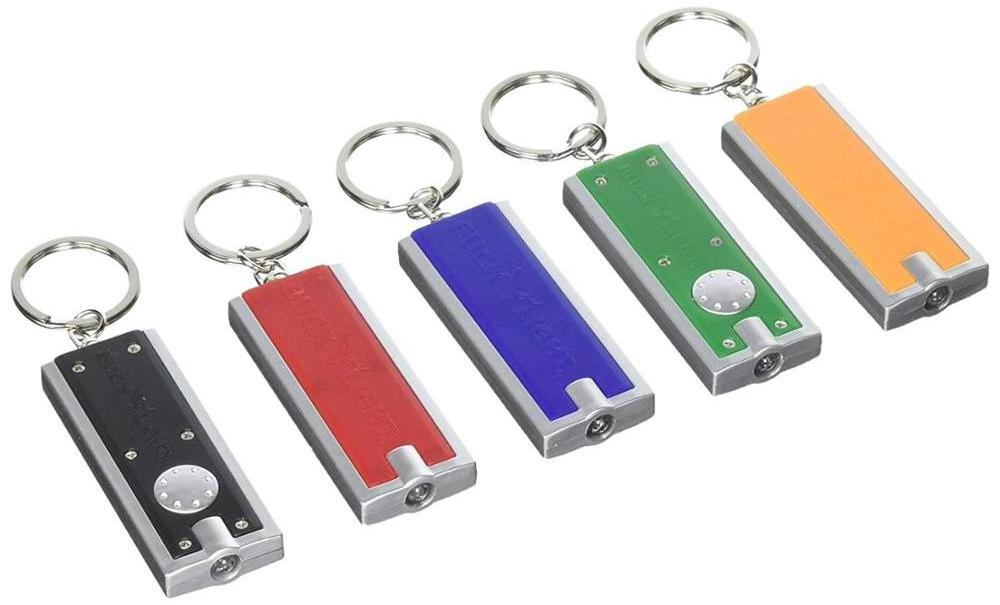 Mini LED Keychain Flashlight, Camping Keyring Light