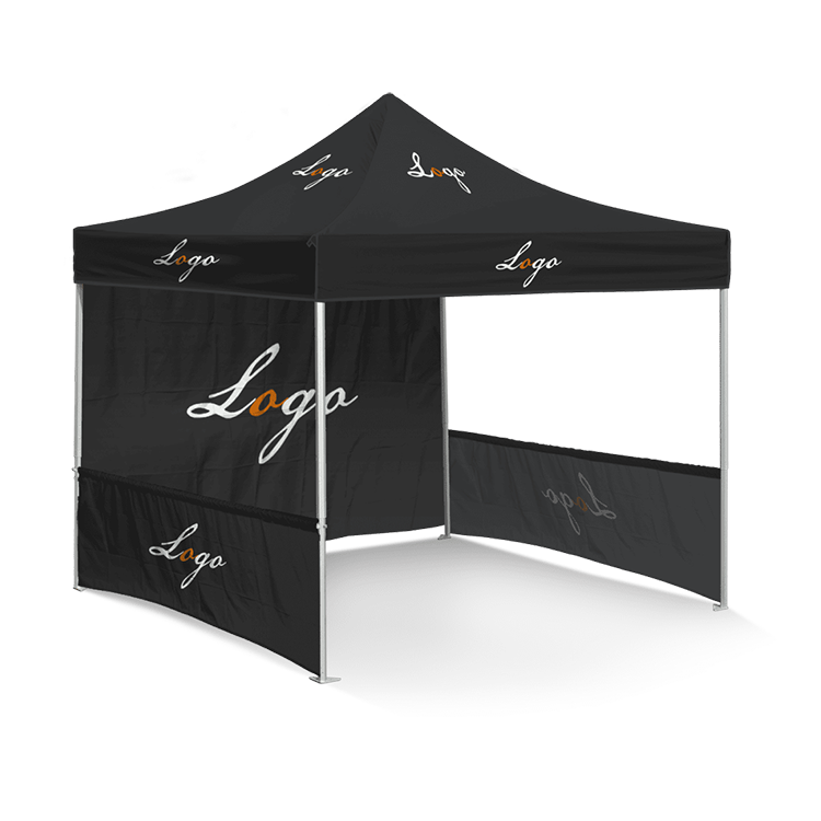 Foldable Tent Gazebo Canopy 10x10Ft Pop Up Trade Show Advertising Customize Outdoor Folding Tents