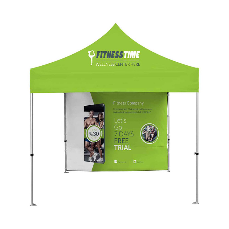 Free design China Commercial Exhibition 10x20ft Outdoor custom printed folding canopy tent