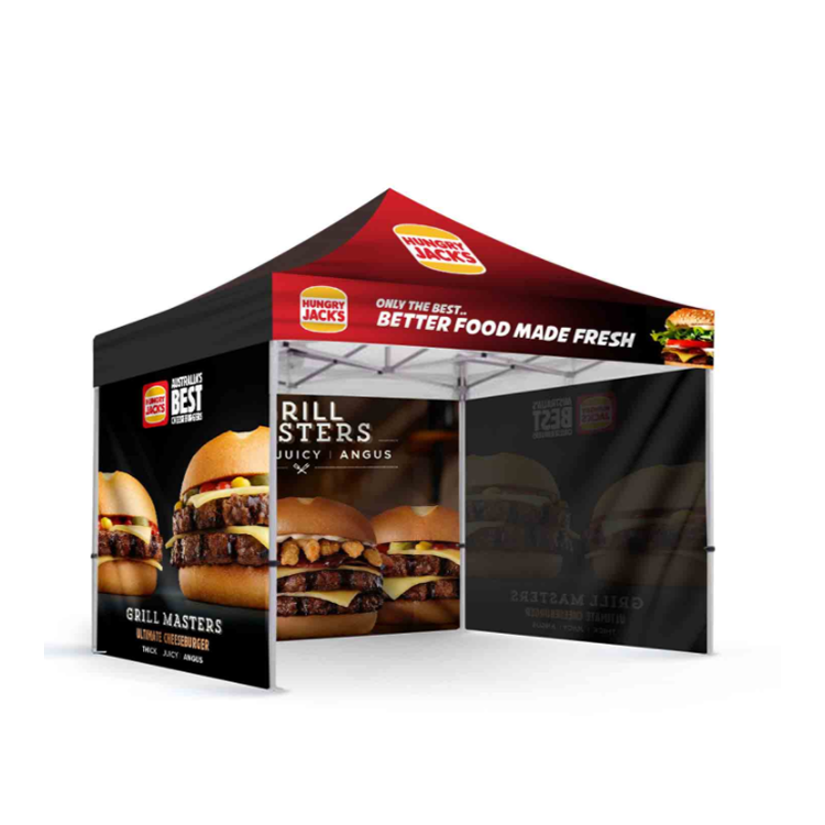 Free design trade show tent cheap steel frame canopy tent custom printed gazebo