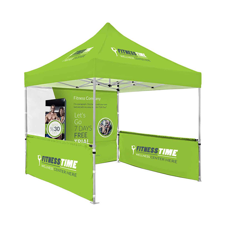 Free design China Commercial Exhibition 10x20ft Outdoor custom printed folding canopy tent