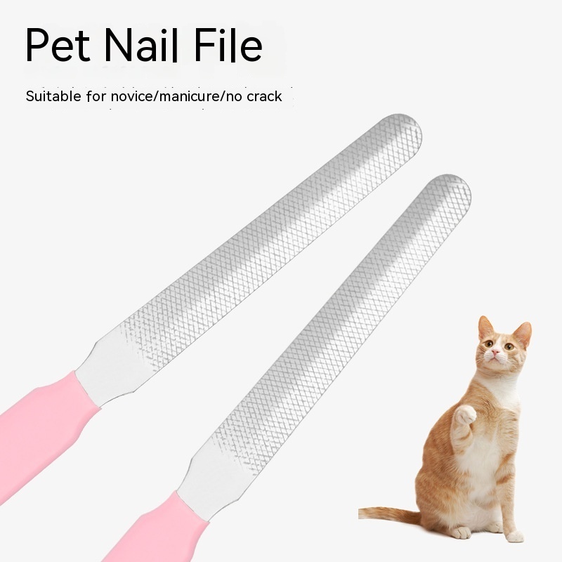 Multi-color Pet Cleaning Beauty Nail File Small Dog and Cat Nail trimmer Pet nail clipper accessories