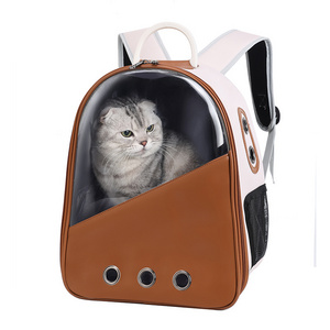 Pet travel portable backpack Portable waterproof breathable cat and dog can fold large space carrying bags