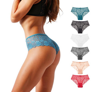 Wholesale Sexy Panties Ladies Underwear Hot Selling Girl Wearing Panties Lace Women's Briefs Panties