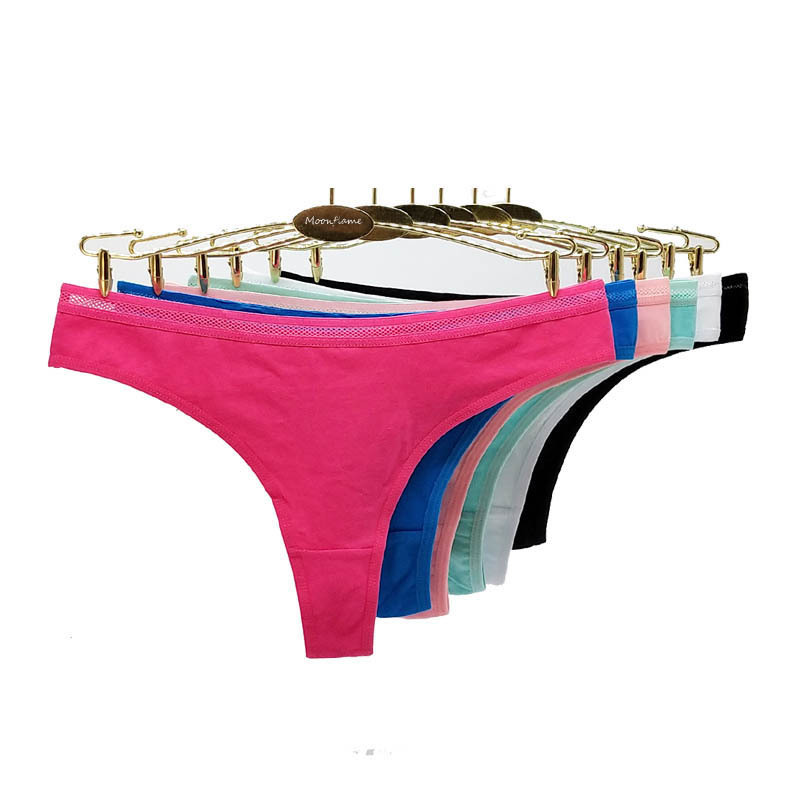 Wholesale Panties Lots For Women Wholesale G String Sexy Cotton Thongs  M L XL 87372