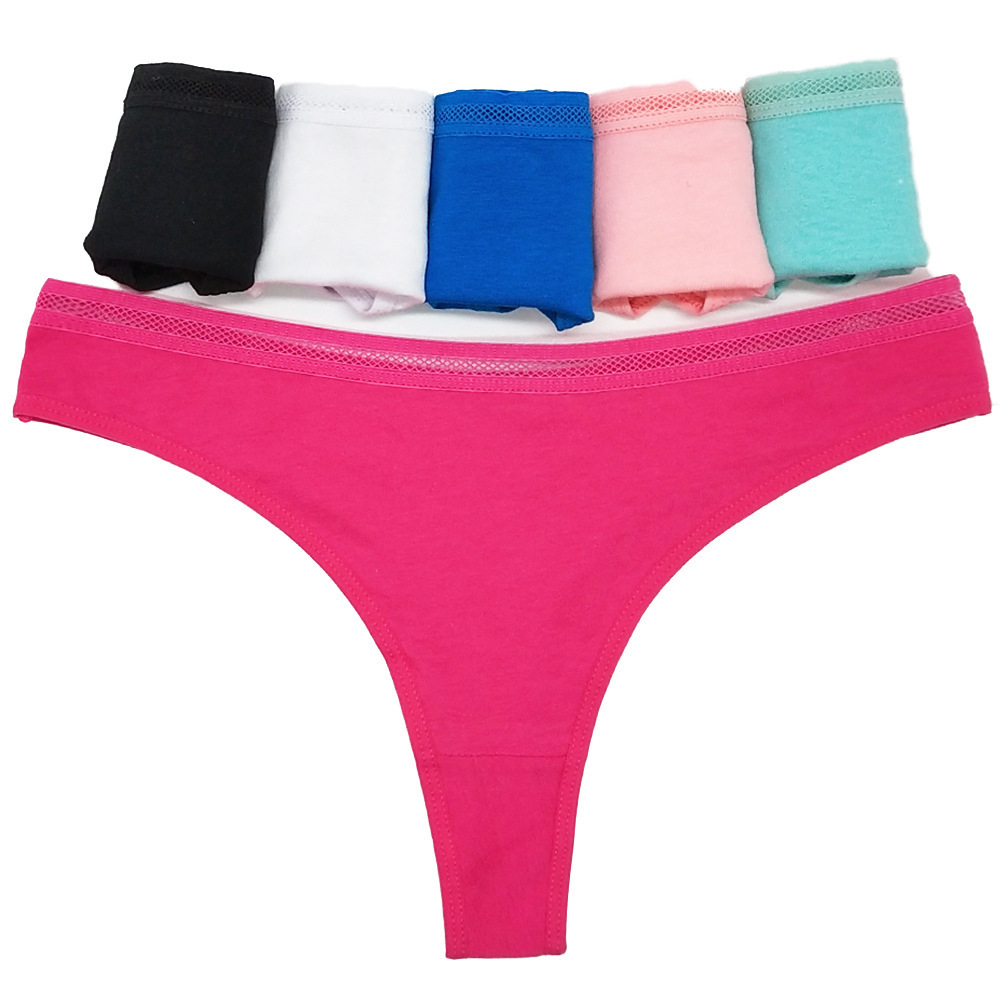 Wholesale Panties Lots For Women Wholesale G String Sexy Cotton Thongs  M L XL 87372