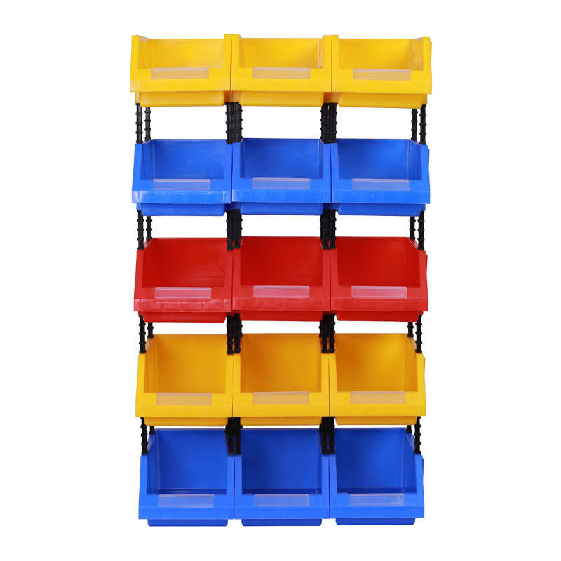 DS2799 Hardware Parts Tray Tool Parts Organizers Containers Shelves for Food Closet Stackable Plastic Stackable Storage Bins