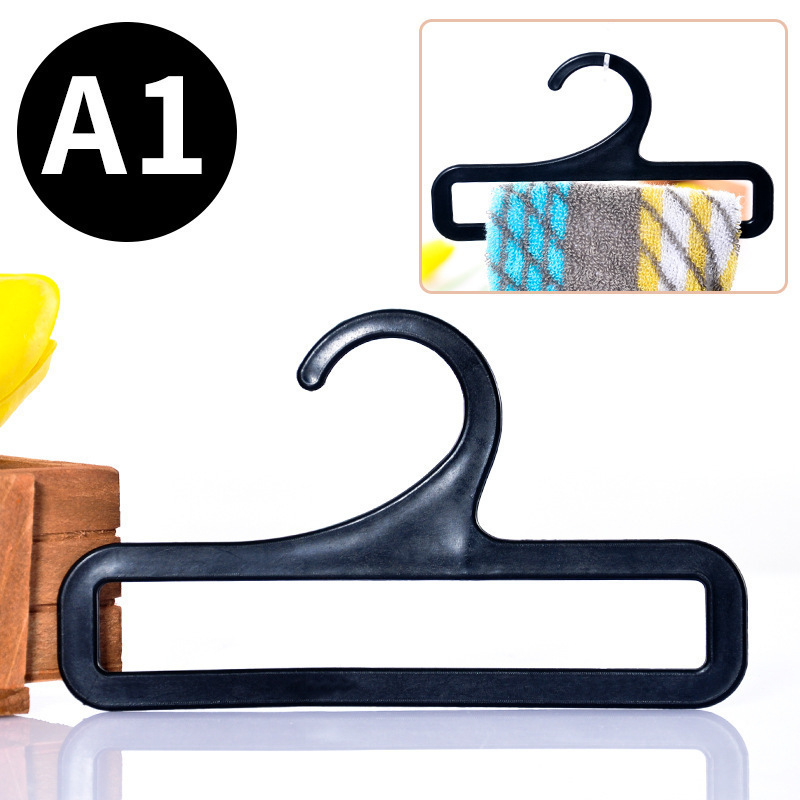 DS2780 Clothes Hangers Wardrobe Storage Rack Towel Holders Closet Organizer for Scarves Ties Shawls Belts Plastic Scarf Hanger