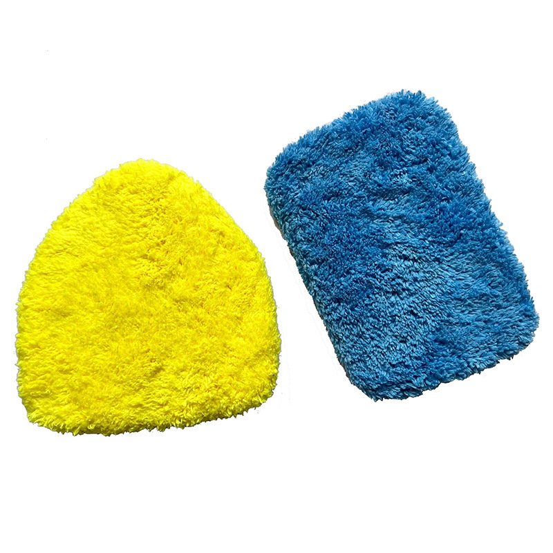 DS1341 Window Cleaner Washing Pads Windshield Cleaner Wand Glass Cleaning Cloth Bonnets Replaceable Car Care Microfiber Cloths