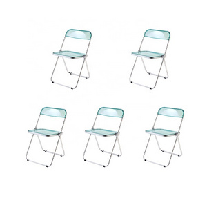 Picnic portable wedding chair wedding white folding chairs dining tables 4 chairs