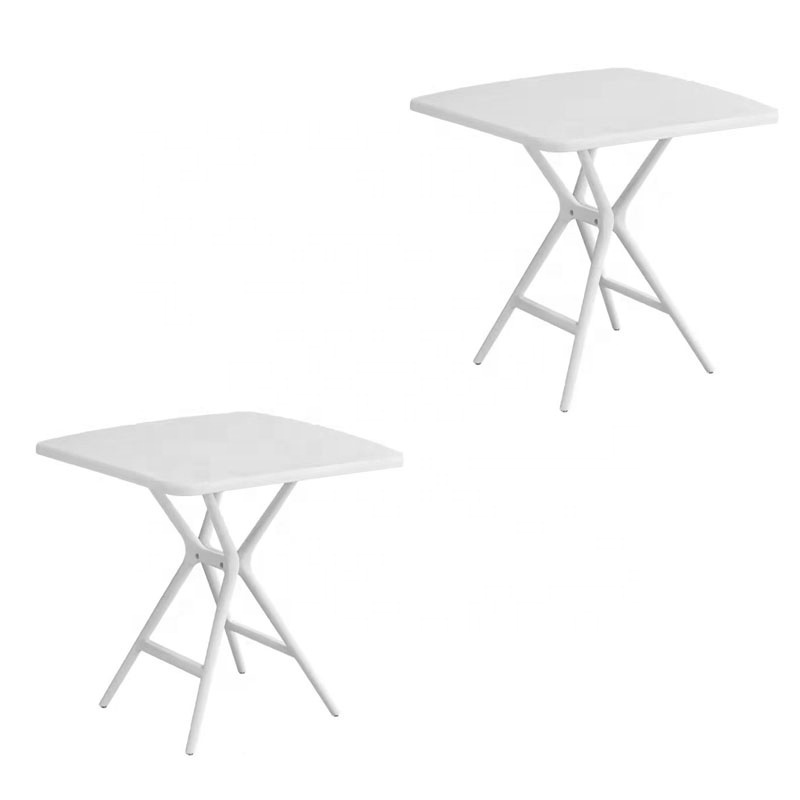 leisure restaurant table luxury modern tables modern pp plastic table and chair