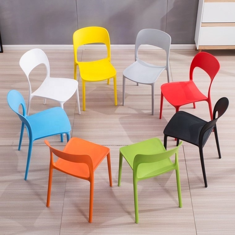 stacking plastic outdoor nice chair wholesale modern colorful outdoor patio plastic garden chair