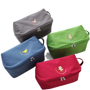 Fashion travel  Bra storage bag Lingerie Bra Bag with zipper