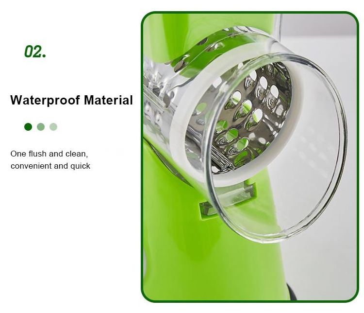 Household Kitchen Vegetable Cutter Multifunctional Hand Cranked Drum Type Vegetable Cutter