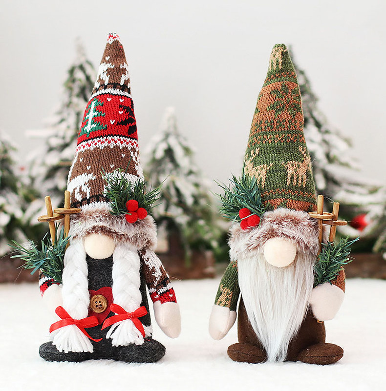 Christmas Gnome Decoration Children's Valentine's Day Gift Family Dining Table Christmas Gnome Decoration