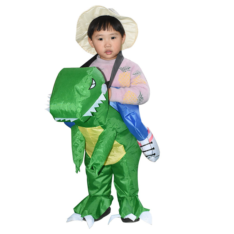 Blow Up Inflatable Halloween Party Small Dinosaur Costume For Little Kids