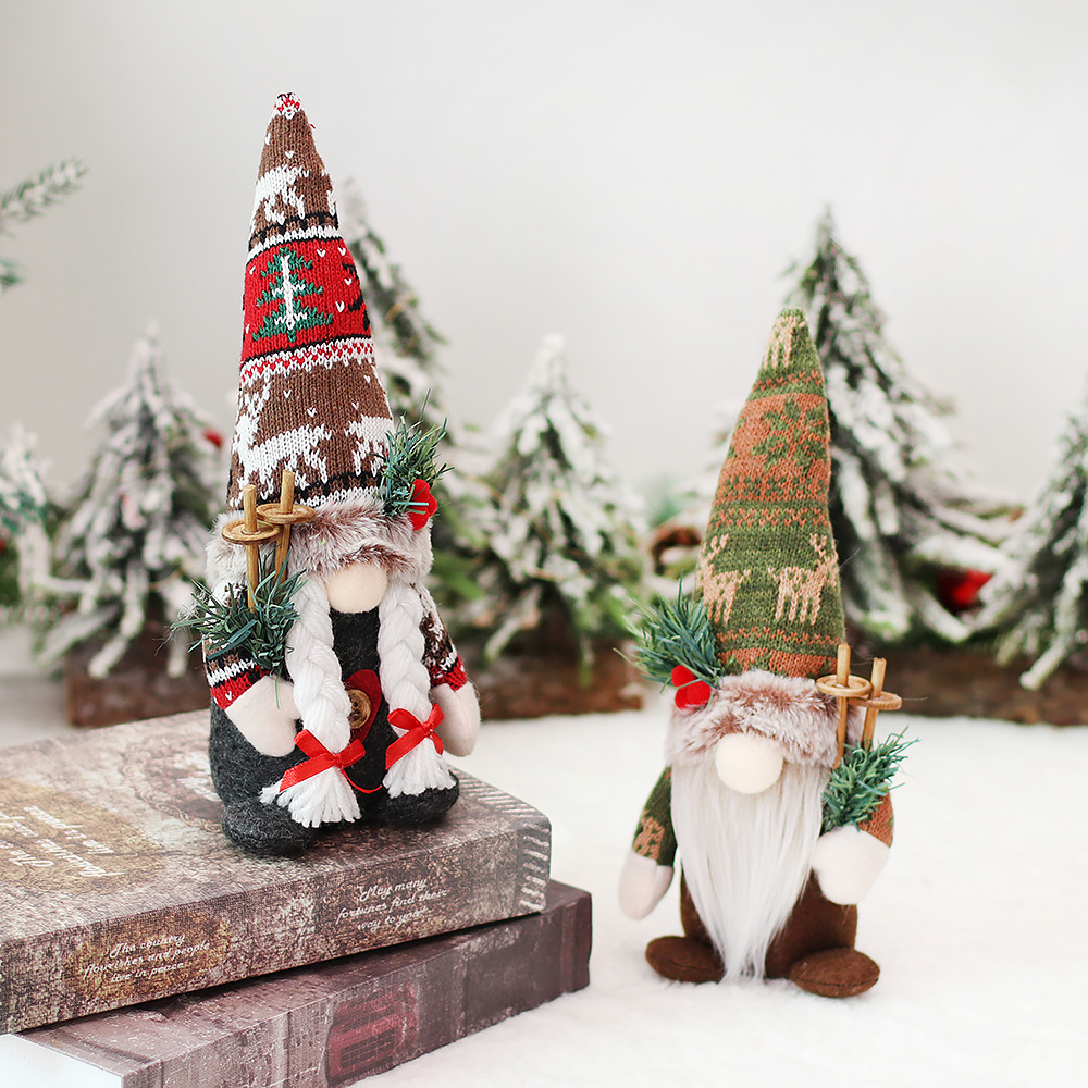 Christmas Gnome Decoration Children's Valentine's Day Gift Family Dining Table Christmas Gnome Decoration