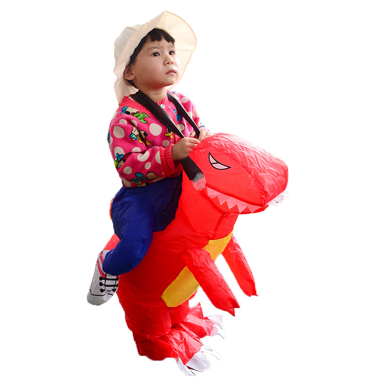 Blow Up Inflatable Halloween Party Small Dinosaur Costume For Little Kids