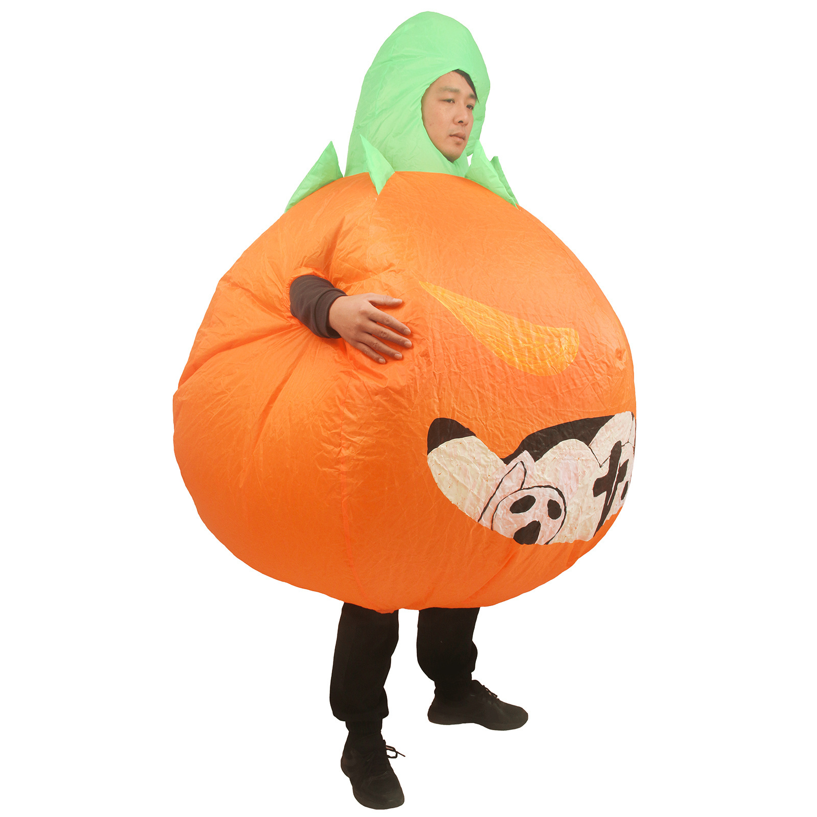 Halloween Pumpkin Costume Inflatable Pumpkin Halloween Party Christmas Masquerade Costumes For Adults