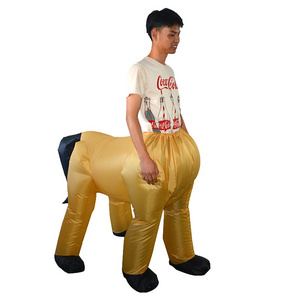 Stage Performance Costumes Adults Half Horse Inflatable Suit For Adults