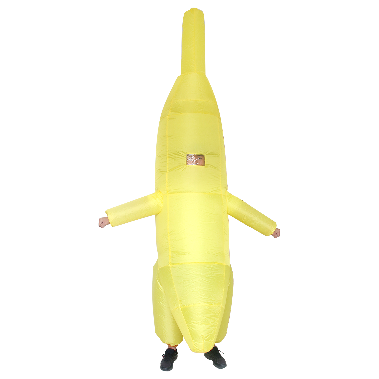 HUAYU Funny Halloween Fancy Dress Adult Carnival Bachelorette Party  Cosplay Blow up Suit Inflatable Banana Costume