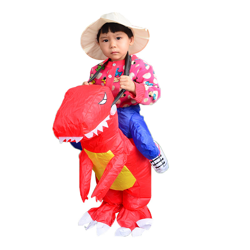 Blow Up Inflatable Halloween Party Small Dinosaur Costume For Little Kids