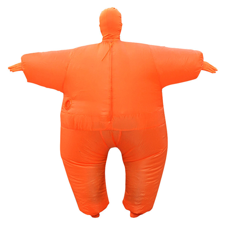 Halloween Party Funny Dress Cosplay Full Body Blow Up Fat Suit Inflatable Costume For Adults