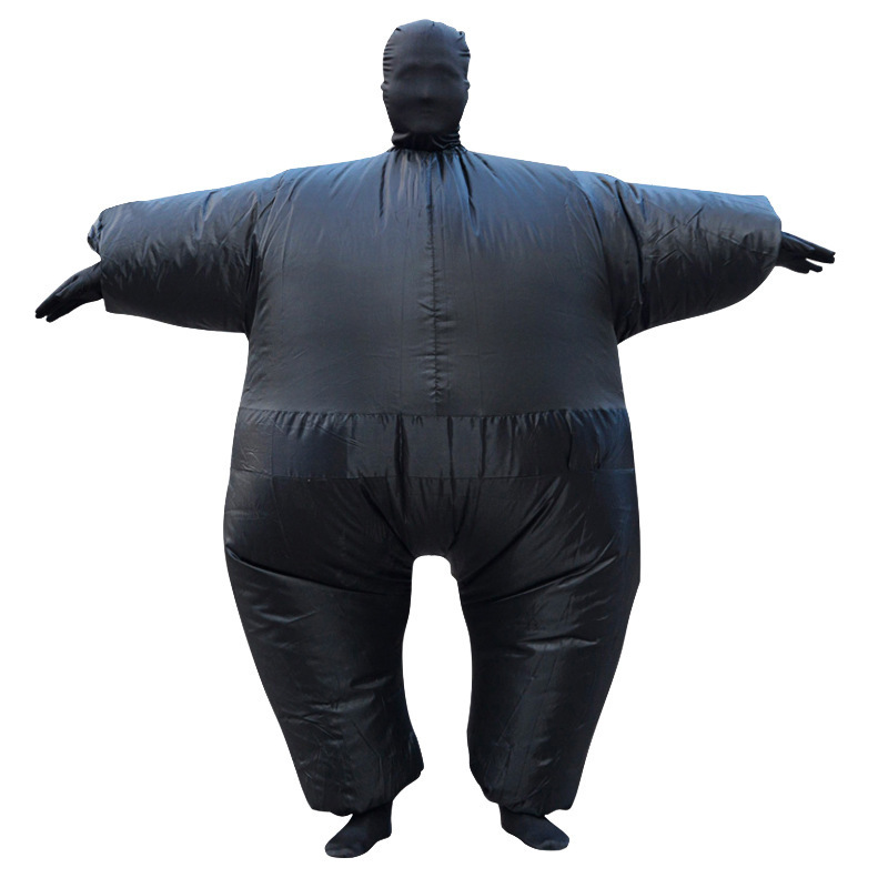 Halloween Party Funny Dress Cosplay Full Body Blow Up Fat Suit Inflatable Costume For Adults