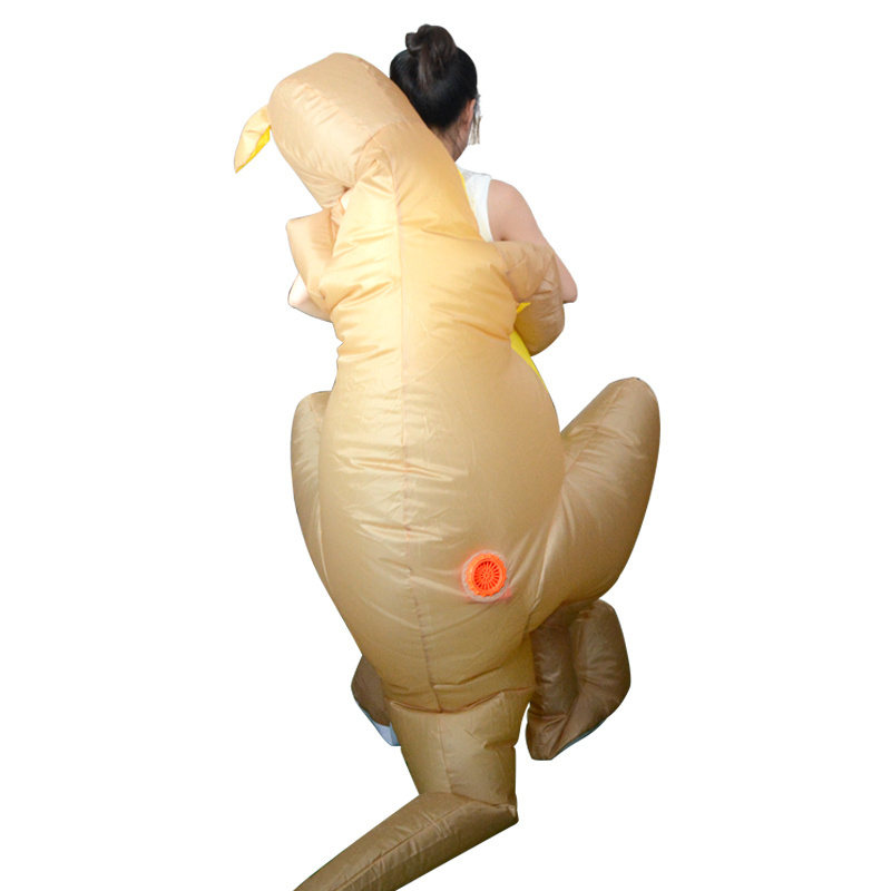 Halloween Novelty Costume One Size Fit All Blow Up Mascot Inflatable Kangroo Costume For Happy