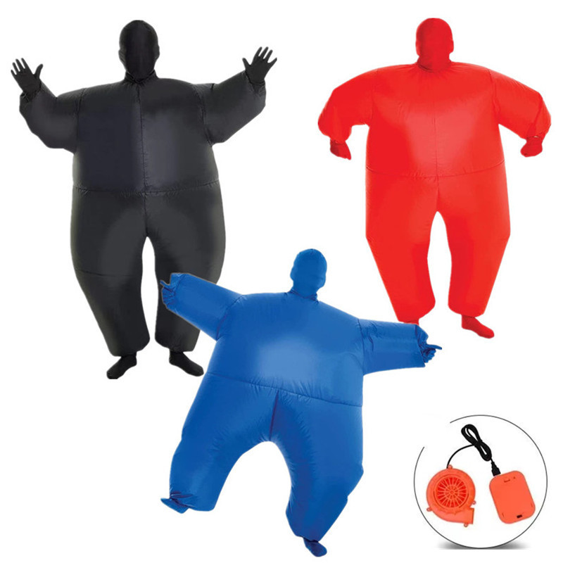 HUAYU Funny Full Body Fat Costume Children Inflatable Chub Blow Up Suit