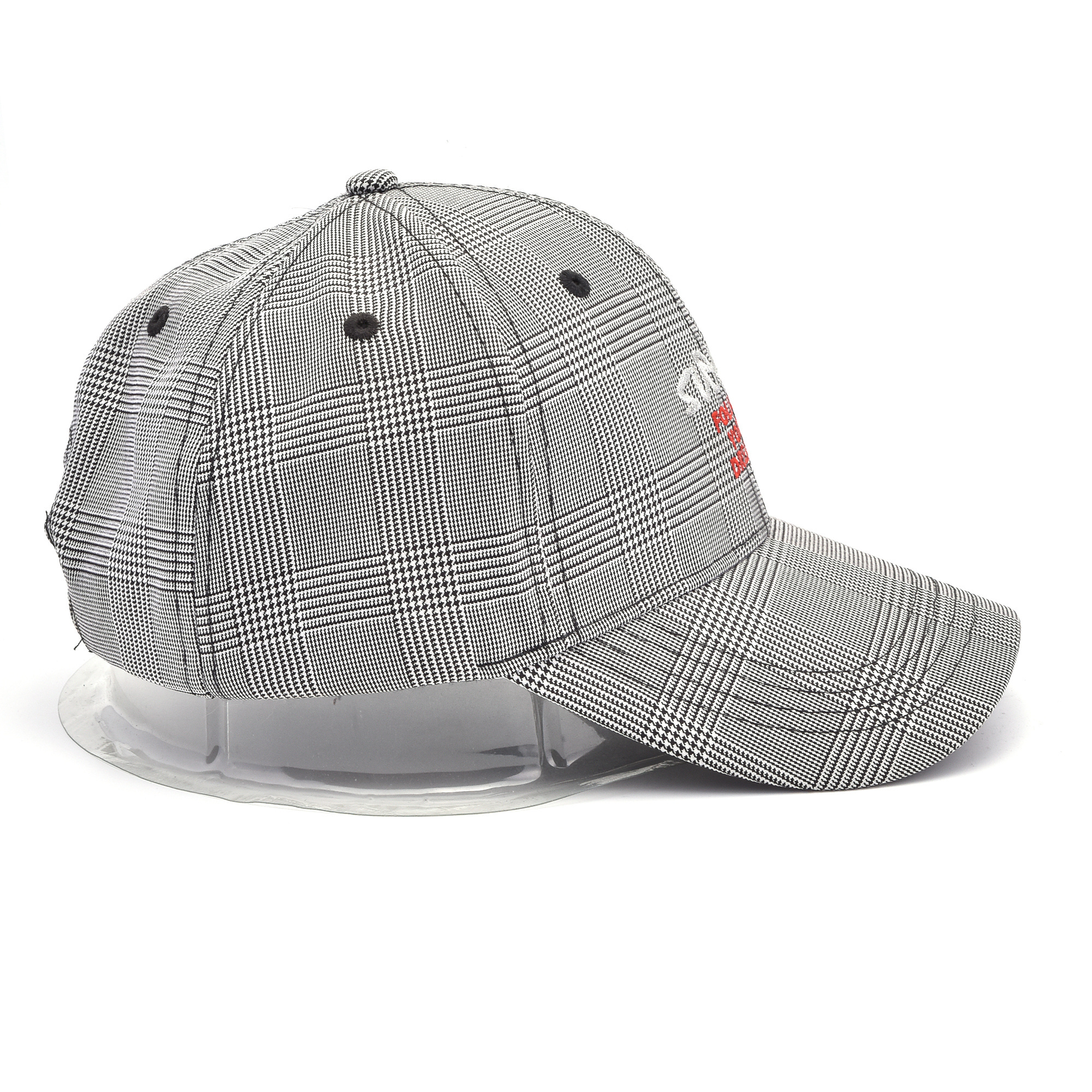 6 Panel Hat Luxury Grey Caps Embroidered Hat Embroidered Baseball Sport Cap