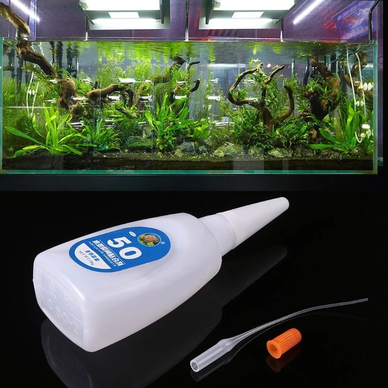 Aquarium Glue Plants Grass Adhesive Fish Tank Coral Moss Instant Glue Gel Fish Tank Accessories