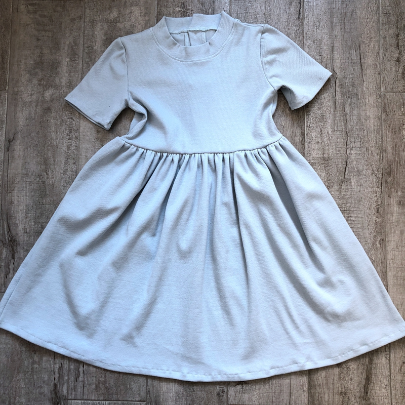 Wholesale Smocked Dresses Toddler Summer Little Girls Fancy Kids Clothing Linen New Model Girl Dress