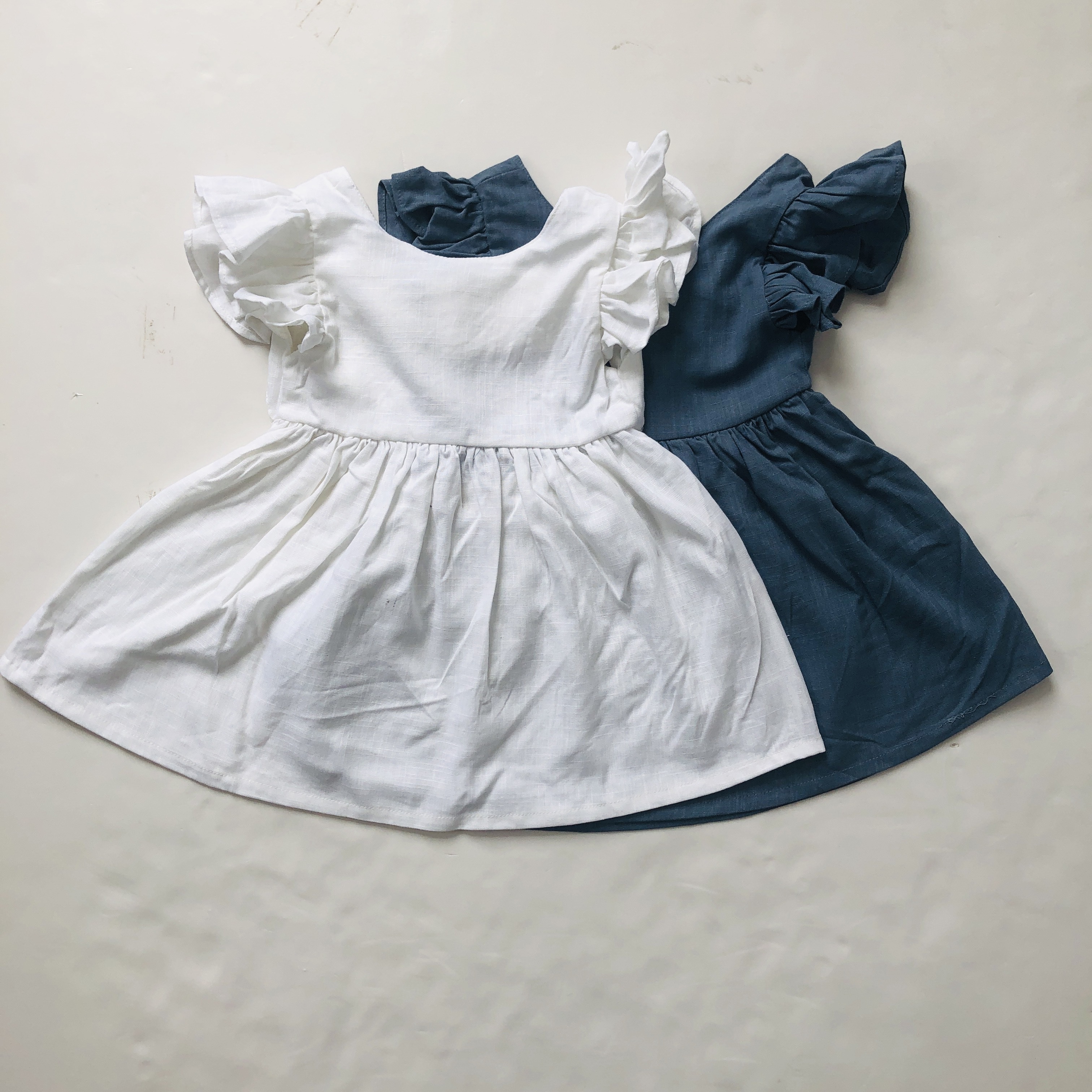 High quality Kids Clothes Baby Girls Dress 0-6 Years Old Summer Party Dress