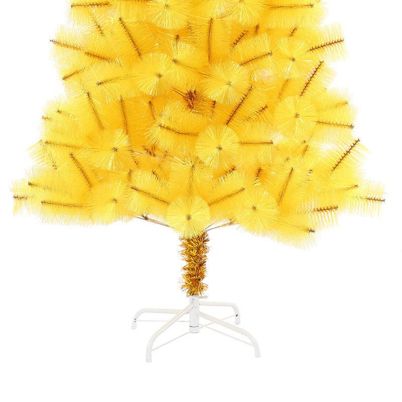 Yellow pine needle tied tree series  artificial christmas tree  wholesale christmas trees