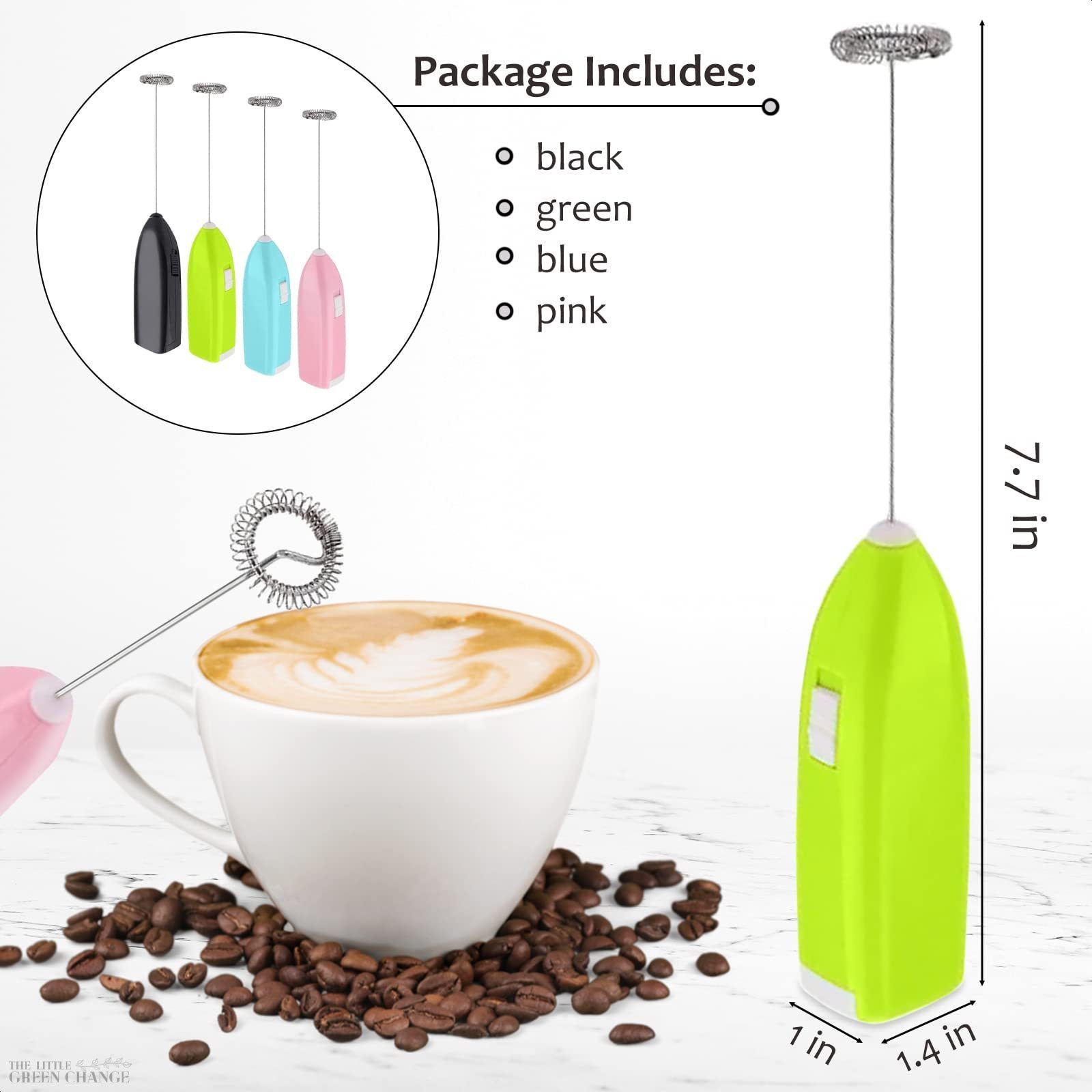 Wholesale Portable Automatic Battery Powered Egg Whisk Powerful Mixer Handheld Foamer Mixer Mini Electric Coffee Milk Frother