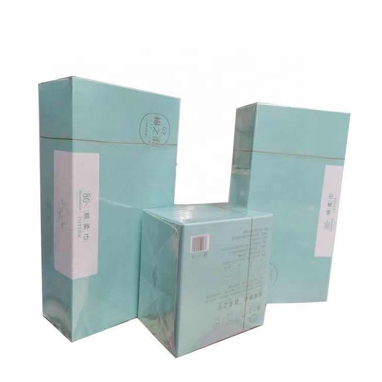 Automatic perfume box  cellophane wrapping machine