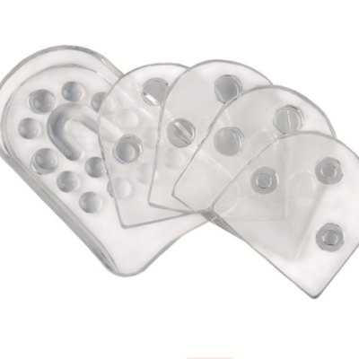 Adjustable 5-Layer Height Increase Insoles, Silicone Heel Cushion Inserts for Men and Women