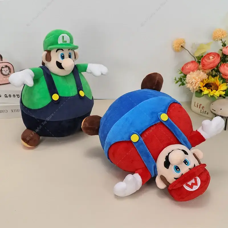 Cartoon Plush Toys Elephant Mario Luigi Balloon Mario Luigi Trottin' Piranha Plants Hoppo Snail Fire Spike Doll stuffed Toy