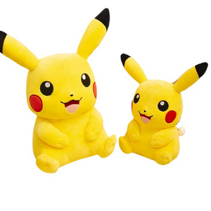 Pokemon Kawaii Pikachu Stuffed Toys Cartoon & Cute Plush Dolls Throw Pillow Birthday Gift  For Kids Friends Boys Home Decoration