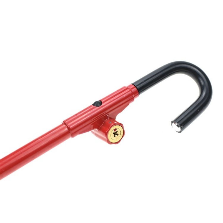 Car steering wheel retractable lock with hook throttle clutch lock car anti-theft lock universal