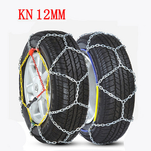 12MM  Car  truck anti-skid cable ties protection emergency snow chains tire snow and mud to prevent skidding tire chains