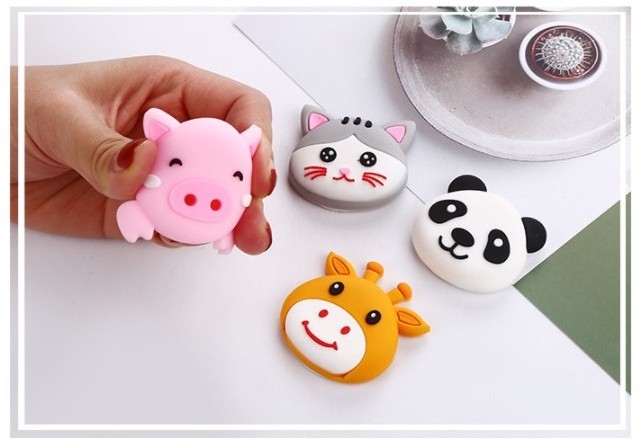 Custom Cheap Cartoon  Door Stopper Wall Protectors Door bump Cat Paw Silicon Crash Pad