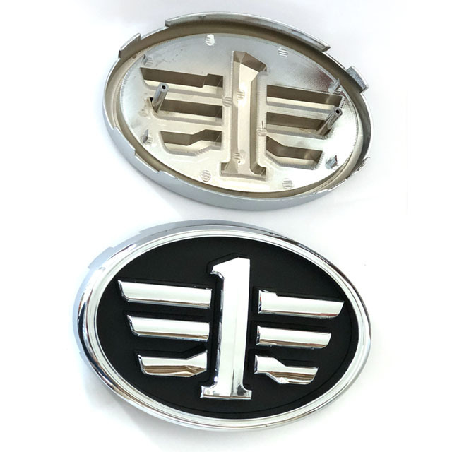 Custom High Quality ABS Car Logo Auto Chrome Badge Emblem