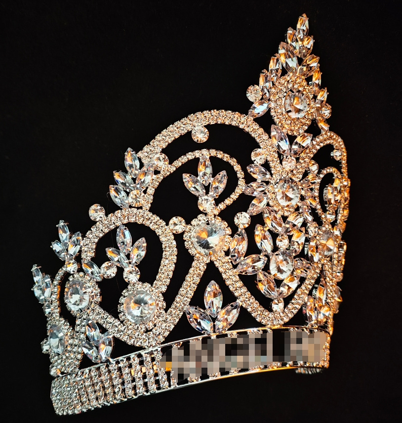 7 Inch Custom Name Crown Miss Universe Queen Pageant Crown