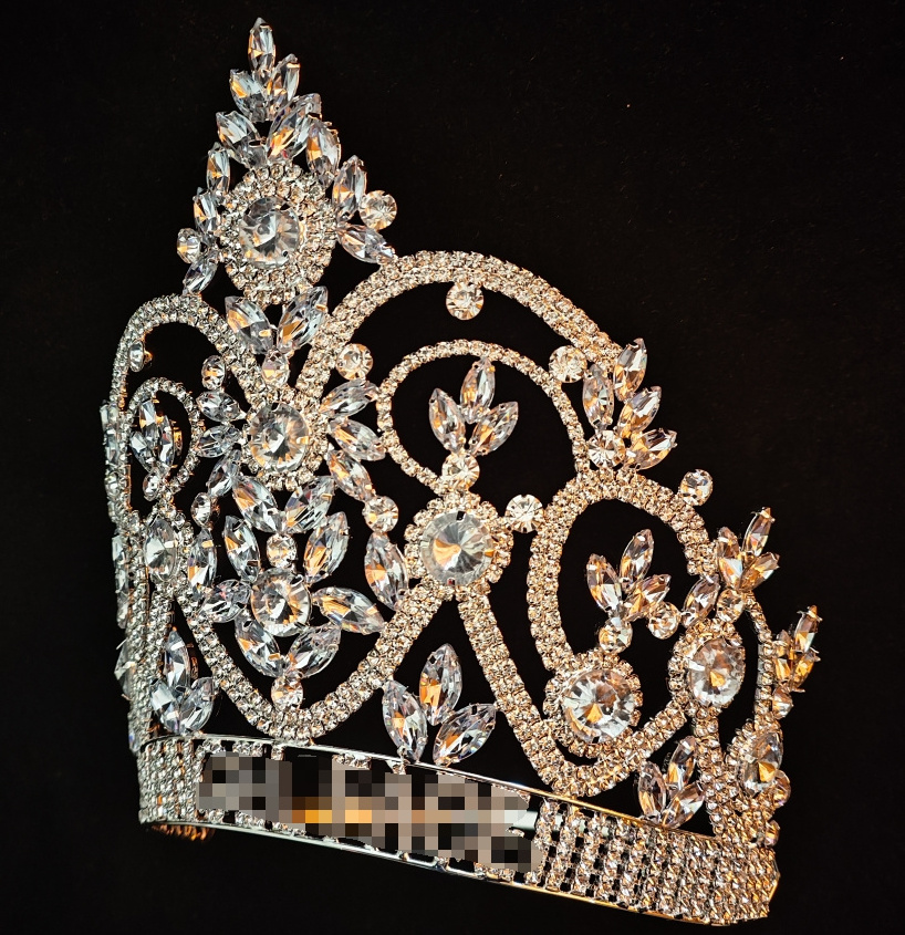 7 Inch Custom Name Crown Miss Universe Queen Pageant Crown