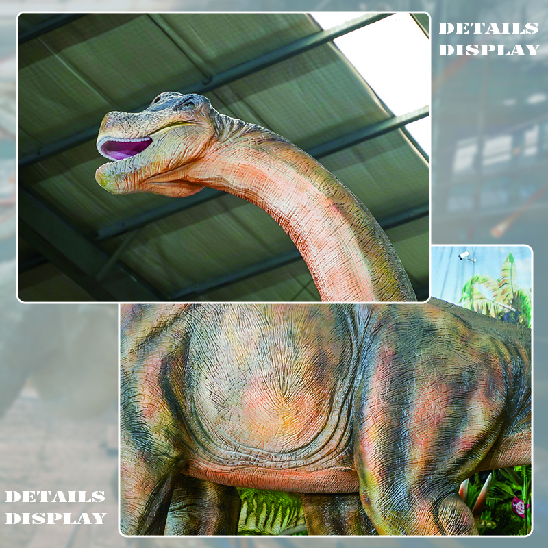 Brachiosaurus Animatronic Robotic Dinosaur Outdoors for Theme Amusement Park Real Size For Sale