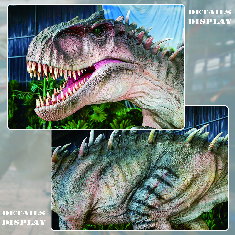 Devilsaur Jurassic Dino World Amusement Robotic Automatic Realistic Dinosaur Costume For Sale